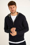 GILET A CAPUCHE MARINE LUCA MONZA - 2