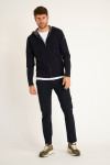 GILET A CAPUCHE MARINE LUCA MONZA - 5