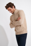 PULL CAMIONNEUR BEIGE MARCO TREVISE - 2