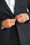 Veste de costume noir NIKO CANSIGLIA - 7