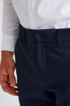 Pantalon marine SERGE MEGEVE - 4