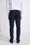 Pantalon marine SERGE MEGEVE - 7