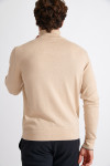 PULL COL ROULÉ BEIGE SILVIO MONZA - 6