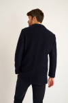MANTEAU MARINE UMBERTO KARALIS - 3