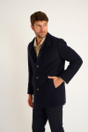 MANTEAU MARINE UMBERTO KARALIS - 7