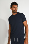 T shirt technique bleu marine CYRIL TRIESTE - 4