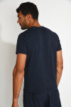 T shirt technique bleu marine CYRIL TRIESTE - 2