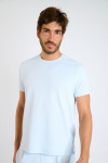 T shirt technique bleu ciel CYRIL TRIESTE - 2