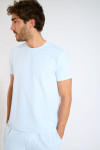T shirt technique bleu ciel CYRIL TRIESTE - 5