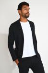 Veste de costume noir technique NIKO TRIESTE - 12