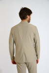 Veste de costume beige technique NIKO TRIESTE - 3