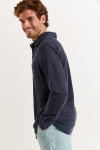 Chemise marine ALAIN LIN