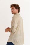 Chemise beige ALAIN LIN