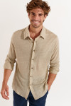 Chemise beige ALAIN LIN