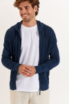 Gilet zippé marine LUCA MERCATI - 3