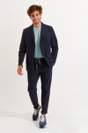 Veste bleu marine NIKO LESCADA - 5