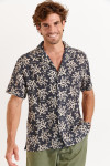 Chemise marine STEFANO AGORA