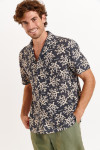 Chemise marine STEFANO AGORA
