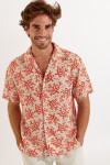 Chemise corail STEFANO AGORA
