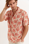 Chemise corail STEFANO AGORA