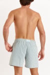 Short de bain rayé vert SWIMSHORT CALVI - 2