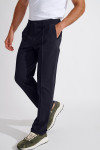 Pantalon bleu marine CHARLES RAVENNE