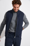 Veste sans manche bleu marine MARKUS SORENTO - 1