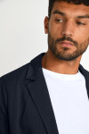 Veste de costume bleu marine technique NIKO TRIESTE - 3