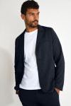 Veste de costume bleu marine technique NIKO TRIESTE - 1