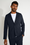 Veste de costume bleu marine technique NIKO TRIESTE - 2