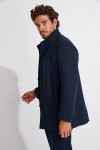 Manteau marine UMBERTO BERGAME - 4