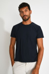 T shirt bleu marine CYRIL BAIABLUE - 7