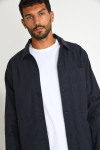 Veste surchemise bleu marine EMILE CESANO - 1