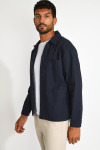 Veste surchemise bleu marine EMILE CESANO - 9
