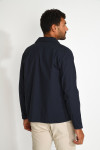 Veste surchemise bleu marine EMILE CESANO - 2