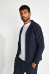 Veste surchemise bleu marine EMILE MOGLIANO - 4