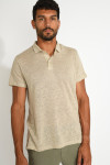 Polo FRANCOIS LIN beige - 3