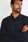 Chemise bleu marine JEAN LIN