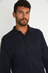 Chemise bleu marine JEAN LIN
