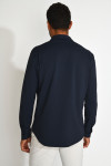 Chemise technique bleu marine JEAN TRIESTE - 3