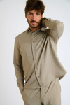 Chemise technique beige JEAN TRIESTE - 3
