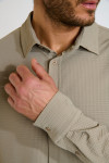Chemise technique beige JEAN TRIESTE - 6