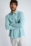 Chemise technique bleu lagon JEAN TRIESTE - 4