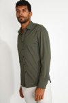 Chemise technique kaki JEAN TRIESTE - 9