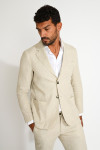 Veste de costume beige MAURO NAVELLI - 5
