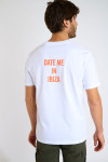 T-shirt blanc MORGAN DATE ME IN IBIZA - 3