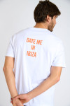 T-shirt blanc MORGAN DATE ME IN IBIZA - 2