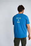 T-shirt bleu MORGAN DATE ME IN IBIZA - 4