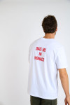 T-shirt blanc MORGAN DATE ME IN MONACO - 4