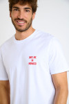 T-shirt blanc MORGAN DATE ME IN MONACO - 5